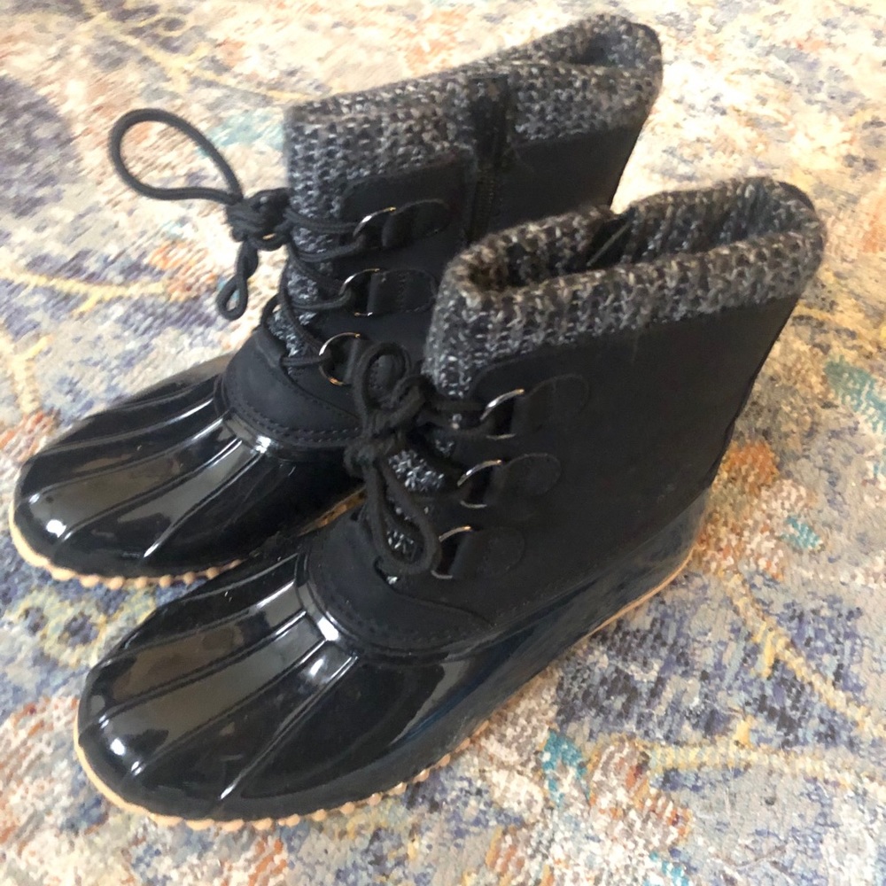 NEW DUCK BOOTS!
